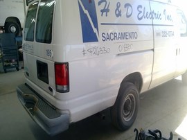 2001 FORD E350SD VAN, WHITE, 6.8L, AT, 2WD.  AT , F26330